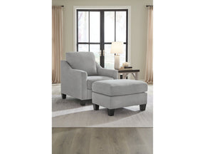 Adlai Shadow Chair & Ottoman (Online Special Price) - Ornate Home