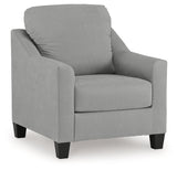 Adlai Shadow Chair & Ottoman (Online Special Price) - Ornate Home