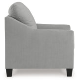 Adlai Shadow Chair & Ottoman (Online Special Price) - Ornate Home