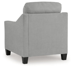 Adlai Shadow Chair & Ottoman - Ornate Home