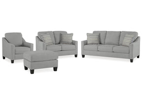 Adlai Shadow Sofa & Loveseat & Chair & Ottoman (Online Special Price) - Ornate Home