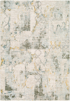 Adlai Textured Rug with Fringes - Ornate Home