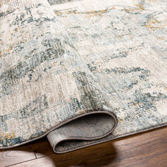Adlai Textured Rug with Fringes - Ornate Home
