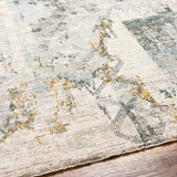 Adlai Textured Rug with Fringes - Ornate Home