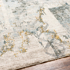 Adlai Textured Rug with Fringes - Ornate Home