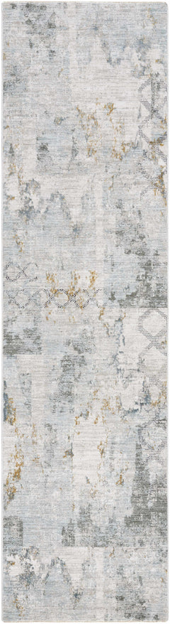 Adlai Textured Rug with Fringes - Ornate Home