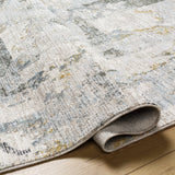 Adlai Textured Rug with Fringes - Ornate Home