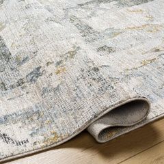 Adlai Textured Rug with Fringes - Ornate Home