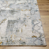 Adlai Textured Rug with Fringes - Ornate Home