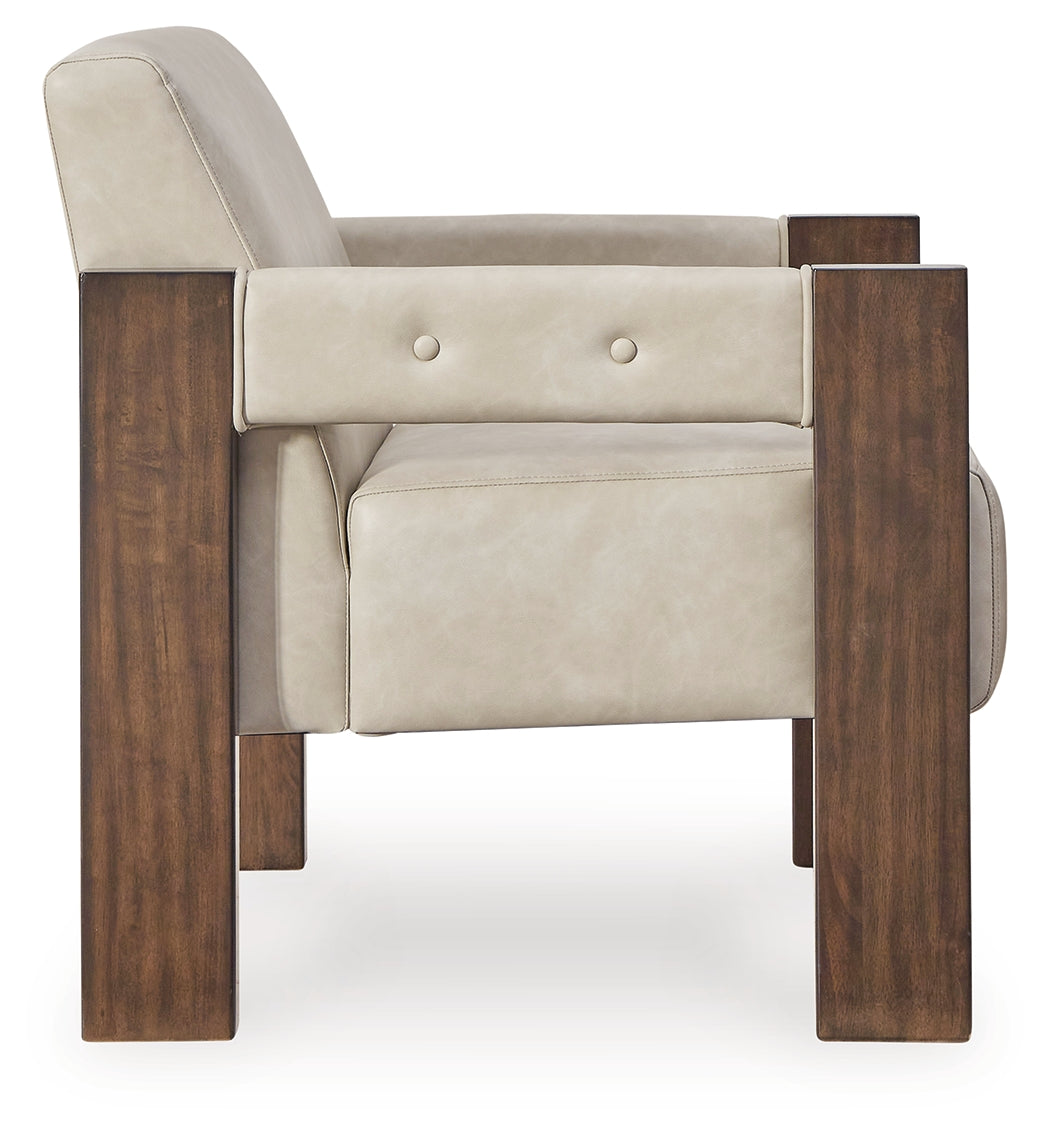 Adlanlock Bone Accent Chair - Ornate Home