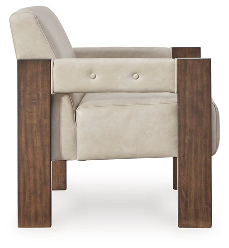 Adlanlock Bone Accent Chair - Ornate Home