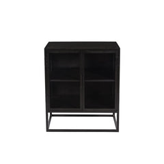 Adler Black Side Table - Ornate Home
