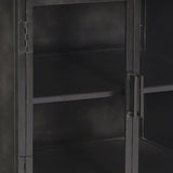 Adler Black Side Table - Ornate Home