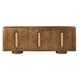 Adler Brown Six-Door Sideboard - Ornate Home