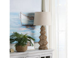 Adler Natural Adler Turreted Woven Table Lamp (Set of 2) - Ornate Home