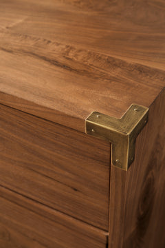 Adler Six Drawer Dresser in Natural Walnut - Ornate Home