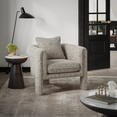 Adley Oyster Accent Chair - Ornate Home