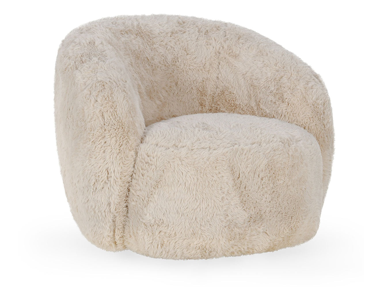 Adley Sand Swivel Accent Chair - Ornate Home