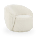Adley Vanilla Swivel Chair