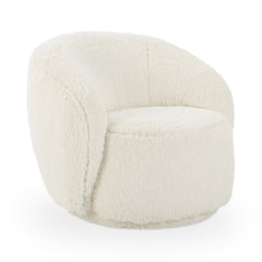 Adley Vanilla Swivel Chair