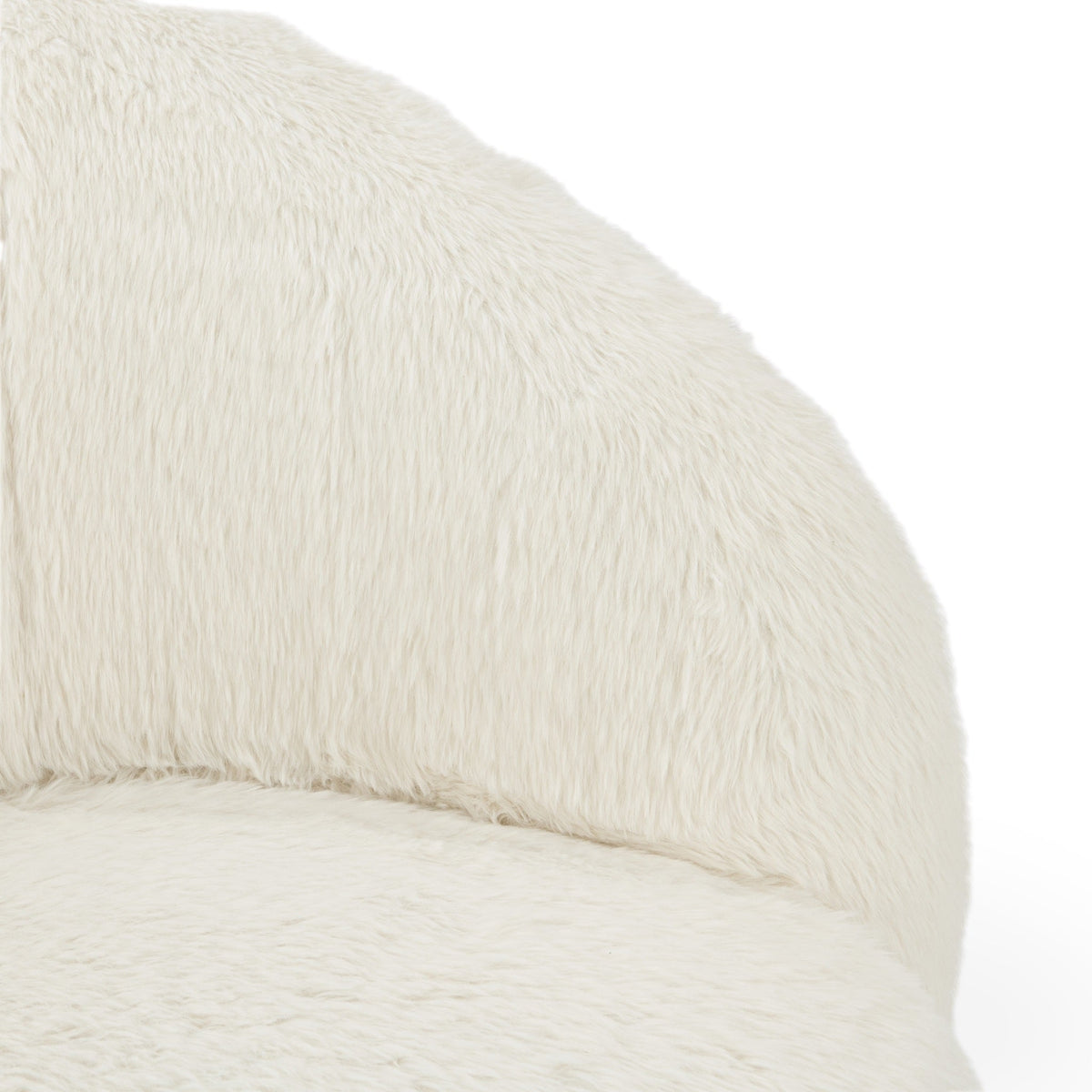 Adley Vanilla Swivel Chair