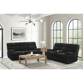 Admiral Masis Black 2-Piece Living Room Set - Ornate Home