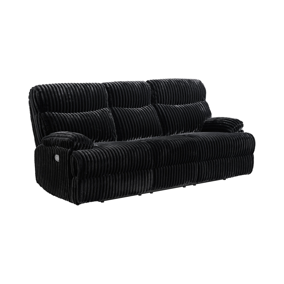 Admiral Masis Black 2-Piece Living Room Set - Ornate Home