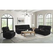Admiral Masis Black 3-Piece Living Room Set - Ornate Home