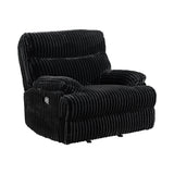 Admiral Masis Black 3-Piece Living Room Set - Ornate Home