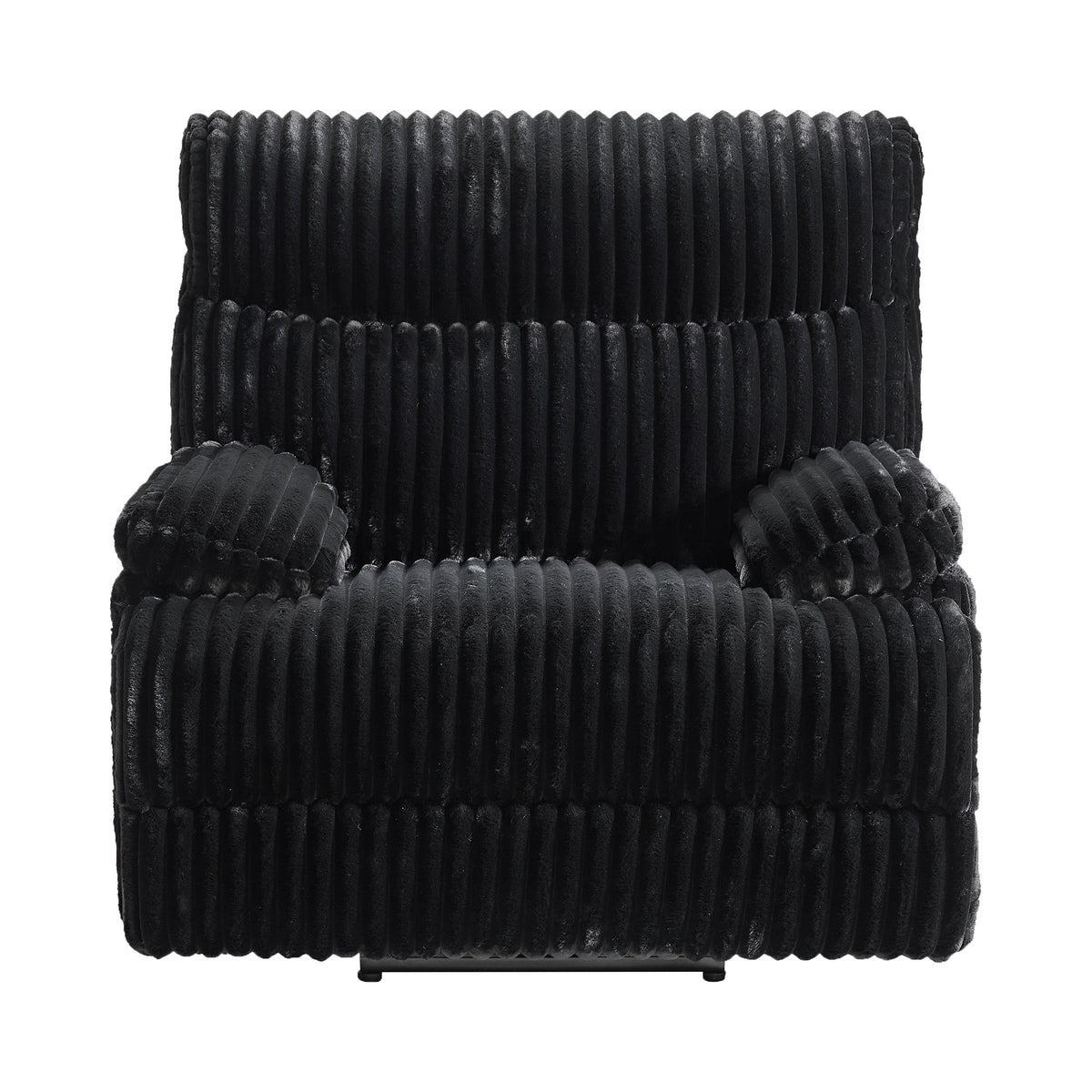 Admiral Masis Black Motion Recliner - Ornate Home