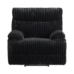 Admiral Masis Black Motion Recliner - Ornate Home