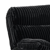 Admiral Masis Black Motion Recliner - Ornate Home