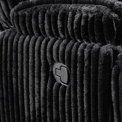 Admiral Masis Black Motion Recliner - Ornate Home