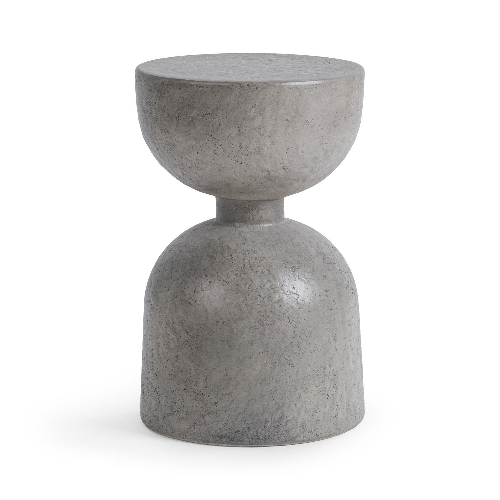 Adna Athena Gray Outdoor Accent Table - Ornate Home