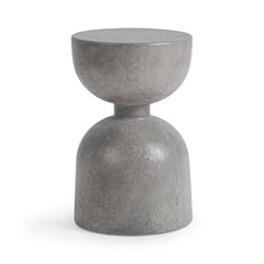 Adna Athena Gray Outdoor Accent Table - Ornate Home