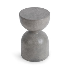 Adna Athena Gray Outdoor Accent Table - Ornate Home