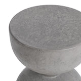 Adna Athena Gray Outdoor Accent Table - Ornate Home