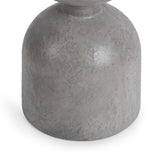 Adna Athena Gray Outdoor Accent Table - Ornate Home