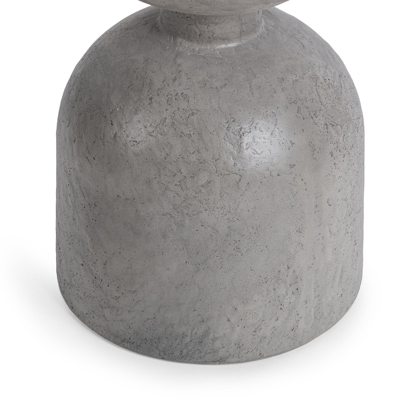 Adna Athena Gray Outdoor Accent Table - Ornate Home