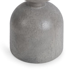 Adna Athena Gray Outdoor Accent Table - Ornate Home