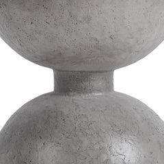 Adna Athena Gray Outdoor Accent Table - Ornate Home