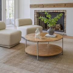 Adna Brown Coffee Table - Ornate Home