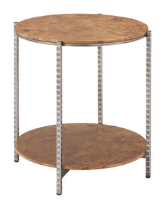 Adna Brown Side Table - Ornate Home