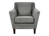 Adore Gray Accent Chair - Ornate Home