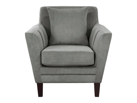 Adore Gray Accent Chair - Ornate Home