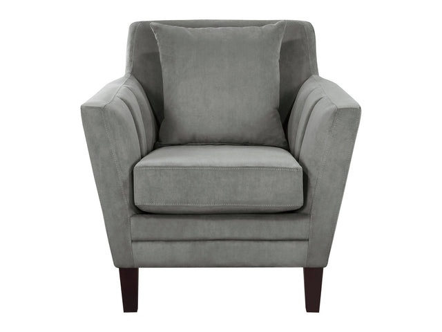 Adore Gray Accent Chair - Ornate Home