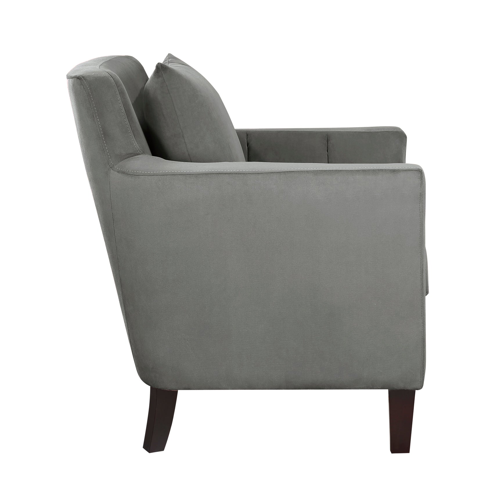 Adore Gray Accent Chair - Ornate Home