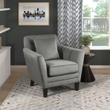 Adore Gray Accent Chair - Ornate Home