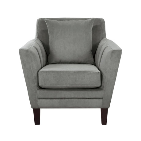 Adore Gray Accent Chair - Ornate Home