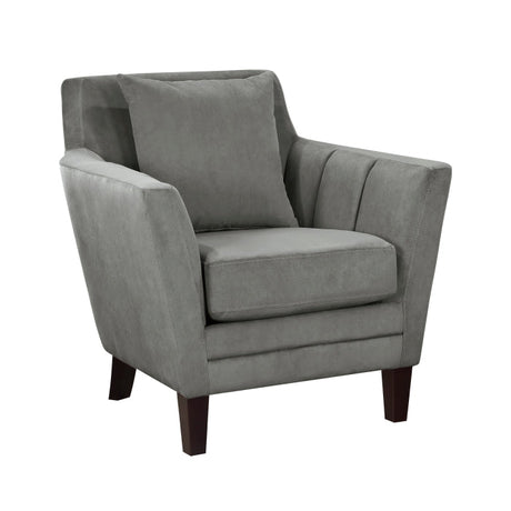 Adore Gray Accent Chair - Ornate Home